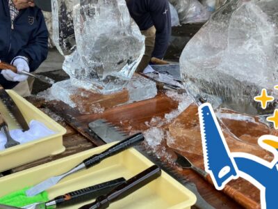 彫刻刀だけじゃない！氷彫刻のツールとテクニックとは？
