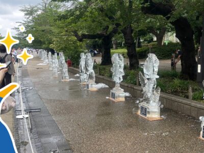 灼熱の氷彫刻大会、再び東京へ！70分で挑む真夏の芸術【第55回全国氷彫刻展 夏季大会】