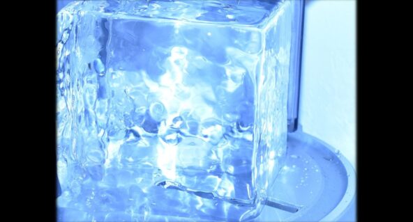 透明感のある氷
