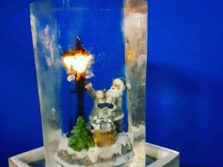 LED付きクリスマス氷華