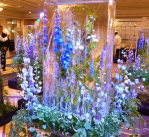 ホテルの氷中花